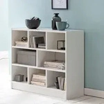 FineBuy B&uuml;cherregal SV51829 Holzregal Standregal Holz Regal Flurregal modern