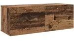 vidaXL Wandschrank Altholz 100 x 36,5 x 35 cm Holzwerkstoff