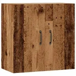vidaXL Wandschrank Altholz-Optik 60x31x60 cm Holzwerkstoff