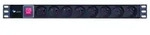 LOGON TUPS031 Stromverteilereinheit (PDU) 8 AC-Ausg&auml;nge Schwarz