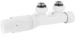 LuxeBath ECD Germany Ventil-Armaturen Set Multiblock Wei&szlig; Eckform, inkl.