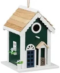Relaxdays Vogelhaus, Nistkasten f&uuml;r Wildv&ouml;gel, zum Aufh&auml;ngen, HBT 25,5 x 18,5 x