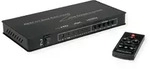 ROLINE HDMI 4x1 QUAD Multi-Viewer Switch, nahtlose Umschaltung