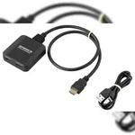SpeaKa Professional SP-HDMIS-300 2 Port HDMI-Splitter Ultra HD-f&auml;hig 7680 x 4320