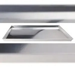 Pentole Agnelli, Rechteckiges Backblech aus Aluminiumlegierung 3003, 60x40x6 cm,