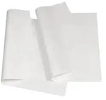 Papstar Pergament-Ersatz, 1/4 Bogen 50 cm x 37,5 cm wei&szlig; &agrave; 12,5 kg, fettdicht