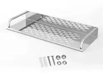 Intirilife Duschablage aus Edelstahl mit 60 x 13 cm - Duschkorb Duschregal Badregal