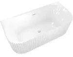 AcquaVapore freistehende Badewanne Wanne Acryl F07 170x80cm Armatur w&auml;hlbar...