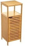 FIVE - Hoher Badezimmerschrank aus Bambus, 30,5 x 30,3 x 78,7 cm