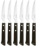 Tramontina Steak-/Pizzamesser, Spanish Style, Edelstahl, Holzgriff FSC,