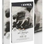 LYRA L1111120 Bleistift Art Design 669 - 12er Metalletui, H&auml;rtegrade sortiert