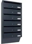 Profirst Briefkastenanlage Maildrop 6 anthrazit
