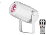 Eurolite LED Pinspot 5W RGBW - High Power - inklusive IR-Fernbedienung - wei&szlig;