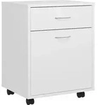 vidaXL Rollschrank Wei&szlig; 45x38x54 cm Holzwerkstoff