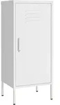 vidaXL Lagerschrank Wei&szlig; 42,5x35x101,5 cm Stahl
