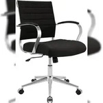CLP B&uuml;rostuhl Oakland Stoff HBT: 90x57x62 cm dunkelgrau Stoff