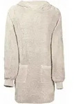 vidaXL Bademantel KINN Creme L Baumwolle