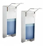 Relaxdays Desinfektionsspender, 2er Set, 1000 ml, Eurospender f&uuml;r