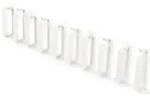 ROLINE Kabelf&uuml;hrungsb&uuml;gel, 44x100mm grau 10 St&uuml;ck