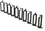 ROLINE Kabelf&uuml;hrungsb&uuml;gel, 44x100mm schwarz 10 St&uuml;ck