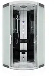 AcquaVapore Dampfdusche Duschtempel Sauna Dusche Duschkabine D46-03M2-EC 80x80...