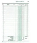 RNK Formularbuch Kassenbuch A4 2x50 Blatt nummeriert