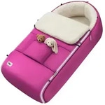MONZANA&reg; Babyfu&szlig;sack Basic Magenta