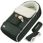 MONZANA&reg; Baby Fu&szlig;sack Premium Waldschattengr&uuml;n