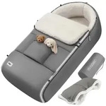 MONZANA&reg; Baby Fu&szlig;sack Premium Grau