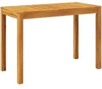 vidaXL Garten-Esstisch 110x55x75 cm Massivholz Akazie