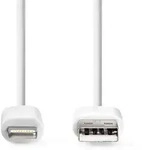 Nedis Lightning Kabel - USB 2.0 - Apple Lightning 8-Pin - USB-A Stecker - 480 Mbps -