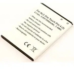 AGI Akku f&uuml;r Alcatel One Touch 4 5.0 Li-Ion 3,8 Volt 1950 mAh schwarz