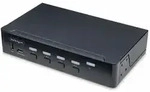 StarTech 4-Port DisplayPort KVM Switch, 4K 60Hz, TAA Compliant