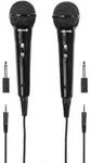 Thomson Set 2x Dynamisches Mikrofon M135D 3,5mm/6,35mm