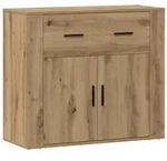 vidaXL Sideboard Artisan-Eiche 80x33x70 cm Holzwerkstoff
