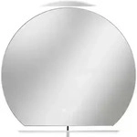 CLP Badspiegel Baloni Glas HBT: 50x60x3 cm &Oslash; 70