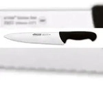 ARCOS Serie 2900 - Profimesser Koch perliert 25 cm Stahl NITRUM. Schwarz