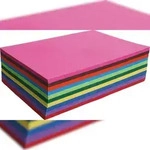Clairefontaine Farbiges Tonzeichenpapier, Packung mit 25 Bogen 50x65cm, 120g -