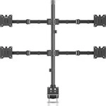 SpeaKa Professional SP-MM-541 4fach Monitor-Tischhalterung 43,2 cm (17") - 88,9 cm