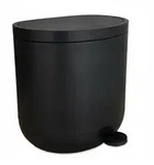 Relaxdays M&uuml;lleimer, 7 Liter, Absenkautomatik, Pedal, entnehmbarer Inneneimer,