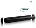 Blanc HYGIENIC M&uuml;llsack mit hoher Qualit&auml;t 120 Liter, schwarz, 38my, 250...
