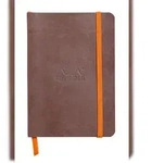 Rhodiarama flexibles Notizbuch A6 72 Blatt liniert, Papier elfenbein 90g, mit
