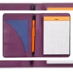 Rhodiarama Mappe f&uuml;r Block oder Notizheft B7, N&deg;12 10,5x14 cm - Violett...