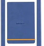 Rhodiarama Webnotepad A5 mit festem Einband, 96 Blatt liniert, mikroperforiert,