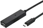 VALUE USB 2.0 Verl&auml;ngerung, aktiv, mit Repeater, A-C, schwarz, 10 m