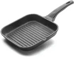 Lacor - 24125 - Glatter Br&auml;ter Eco Stone 24 cm - Schwarz