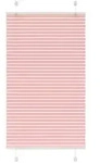 vidaXL Plissee Rosa 70x150 cm Stoffbreite 69,4 cm Polyester