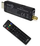 WWIO TRINITY T2 TV stick RCU 2 in 1