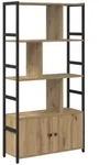 vidaXL Regal Eiche handwerklich 80 x 30 x 155,5 cm Holzwerkstoff