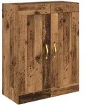 vidaXL Wandschrank Altholz 69,5 x 34 x 90 cm Holzwerkstoff